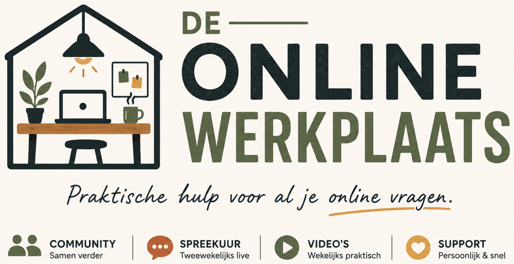 De Online Werkplaats — Praktische hulp voor al je online vragen